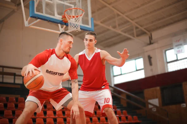 Wedstrijd Van Basket — Stockfoto