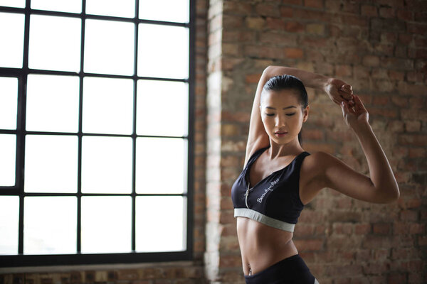Fitness girl in the gym