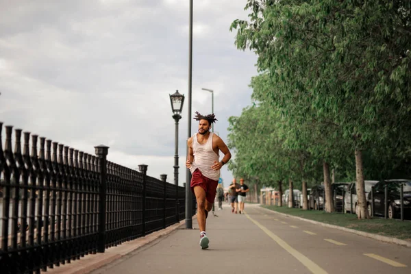 Correr Homem Forma — Fotografia de Stock