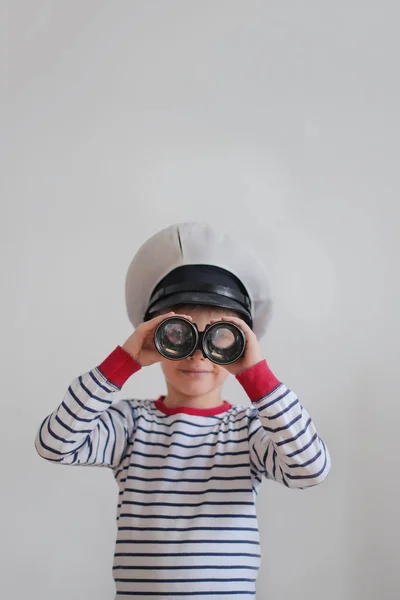 Pequeño Capitán Del Mar — Foto de Stock