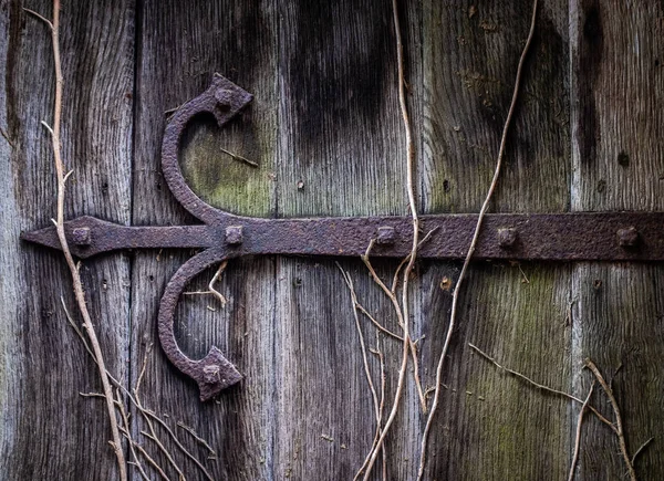 Ancienne porte de chapelle — Photo