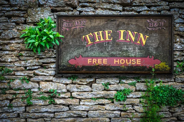 Típico Inglês Inn And Pub — Fotografia de Stock