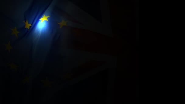 Référendum Européen Brexit Animation — Video