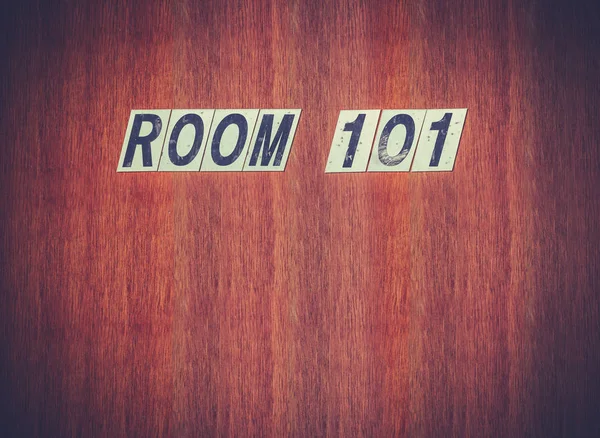 101号室 恐怖コンセプト — ストック写真