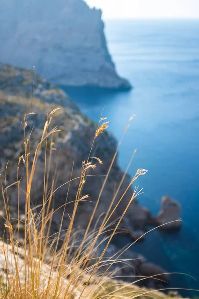 Dramatic Cliffs In Mallorca — Stock Photo, Image