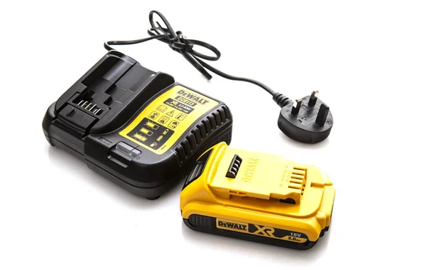Swindon August 2018 Dewalt Dcb113 Cordless Power Tool Battery Charger — Stock Photo, Image