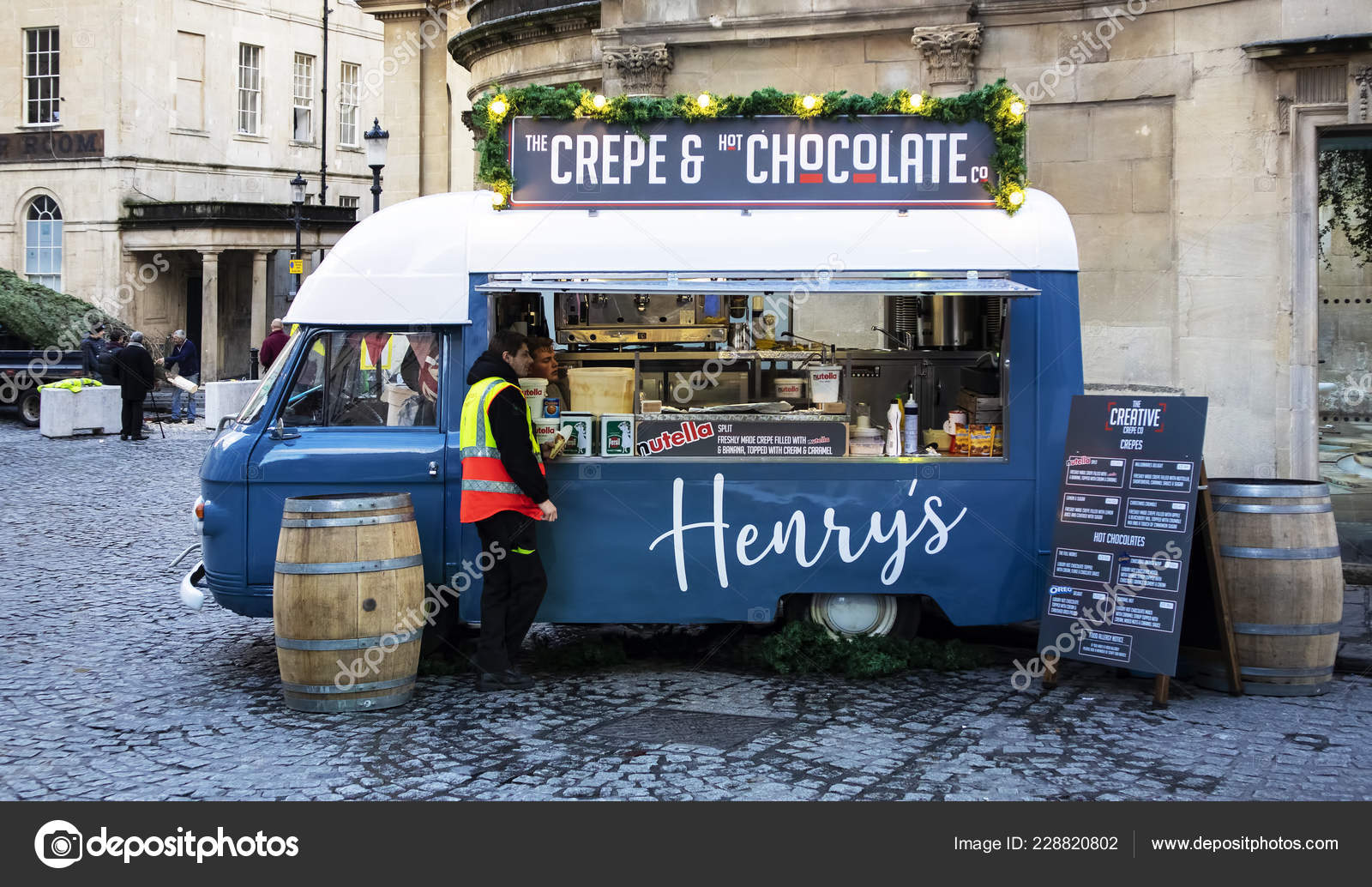 Bath November 2018 Mobile Crepe Hot Chocolate Food Van Bath