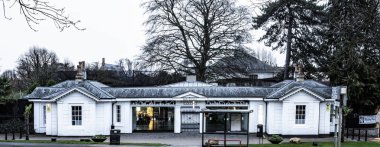 Swindon, İngiltere - 1 Ocak 2019: Bristol Hayvanat Bahçeleri. 