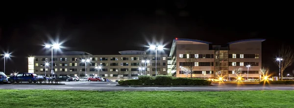 Swindon January 2019 Swindon Great Western Hospital Gwh Night — Stock Photo, Image
