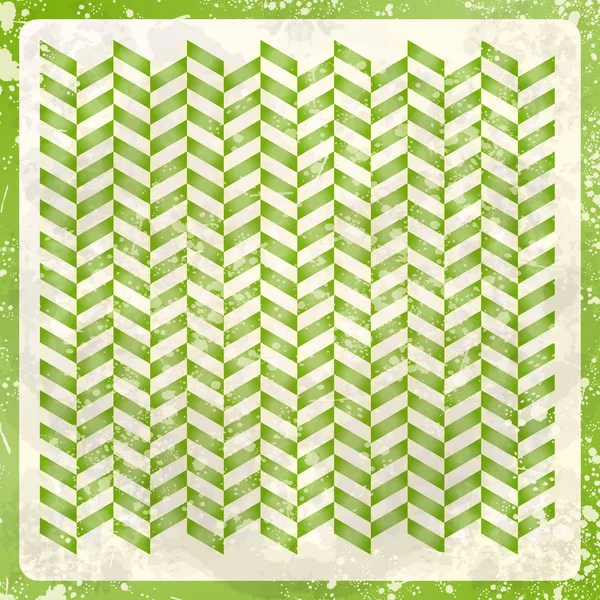 Abstract Retro Background Greenery — Stock Vector