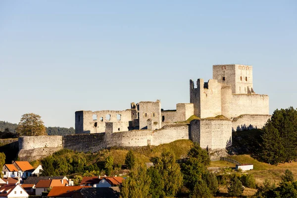 Ruïnes Van Rabi Castle Tsjechië — Stockfoto