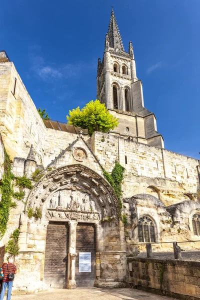 Saint Emilion Bordeaux Francie — Zdjęcie stockowe