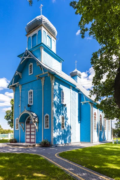 Iglesia Ortodoxa Dubicze Cerkiewne Voivodato Podlaskie Polonia — Foto de Stock