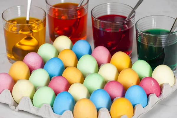 Still Life Easter Eggs — Stock Photo, Image