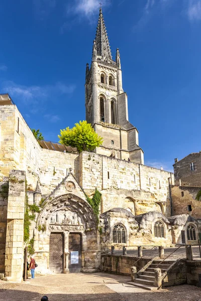 Saint Emilion Bordeaux Francie — Zdjęcie stockowe
