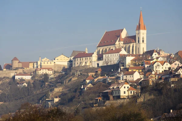 Cidade Velha Znojmo República Checa — Fotografia de Stock