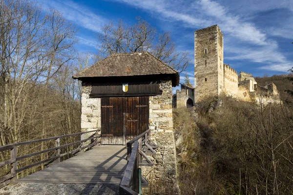 Kaja castle, Rakousko — Stock fotografie