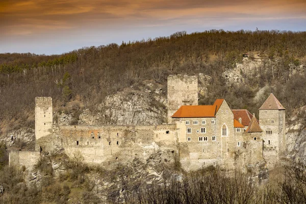 Замок Hardegg, Австрія — стокове фото