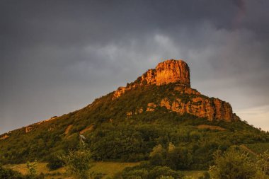 La Roche de Solutre, Burgundy, France