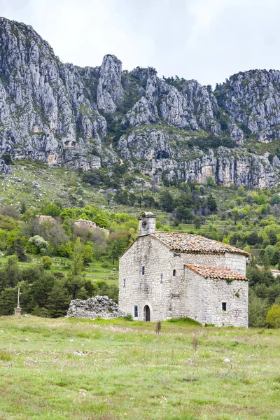 Capilla Escragnolles, Provenza, Francia — Foto de Stock