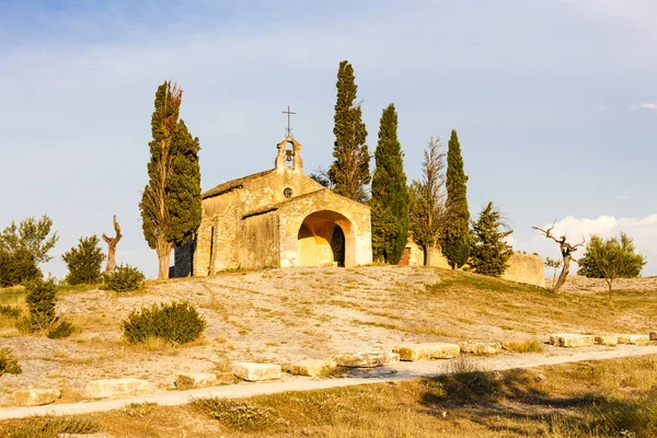 Capela St. Sixte perto de Eygalieres, Provence, França — Fotografia de Stock