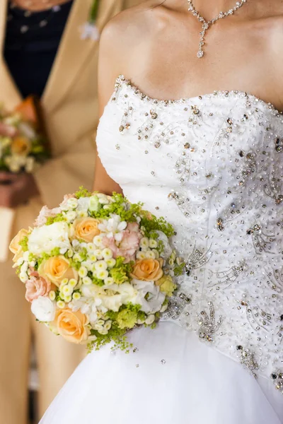 Detail of bride — Stock Photo, Image