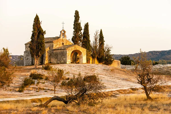 Chapel St. Sixte, Provence — Stok fotoğraf
