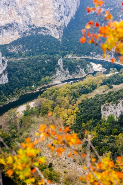 Ardeche Gorge，法国 — 图库照片