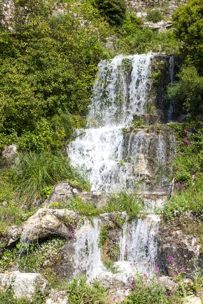 Vodopád, Grasse, Provence, Francie — Stock fotografie