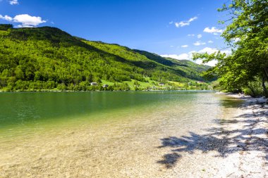 Göl alanında Hallstat, Avusturya