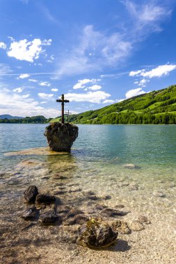 Göl alanında Hallstat, Avusturya
