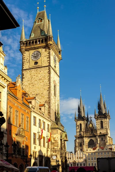 Torget i Gamla stan, Prag, Tjeckien — Stockfoto