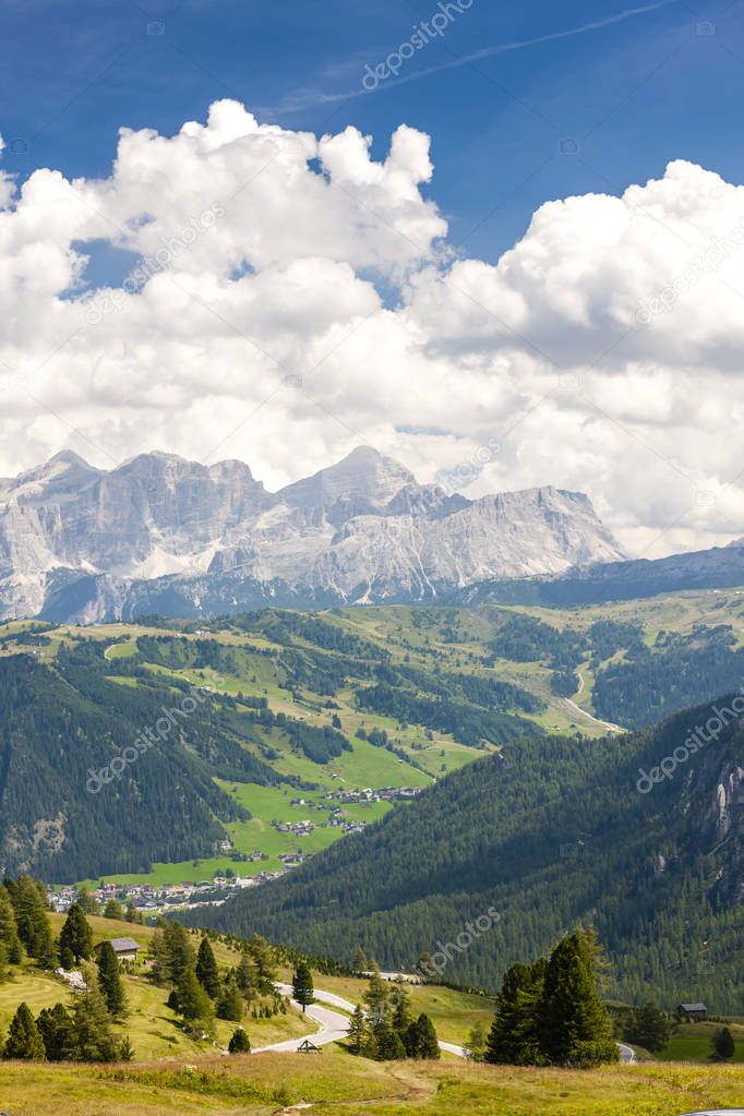 panorama, Styria, Austria