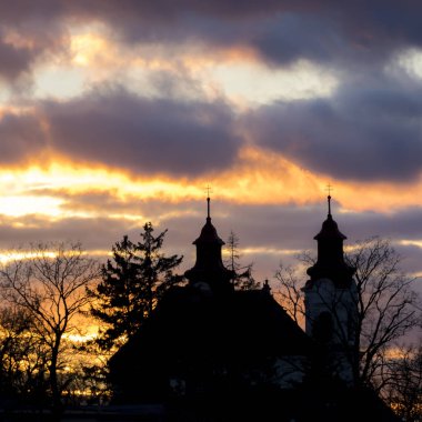 Church in Lechovice, Çek Cumhuriyeti