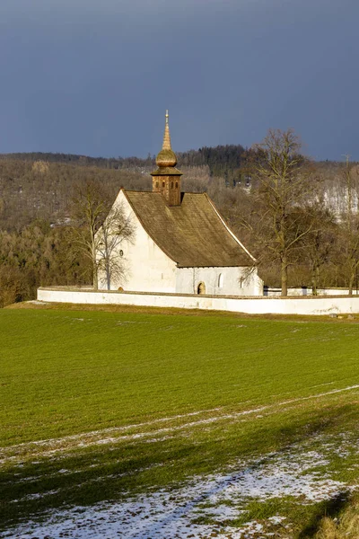 Capilla de la Madre de Dios, Veveri, República Checa — Foto de Stock