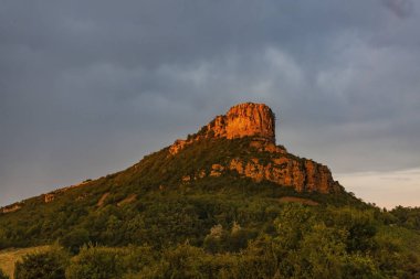 La Roche de Solutre, Burgundy, France