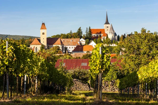 Виноградник и Пулкау, Австрия — стоковое фото