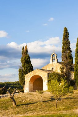 Eygalieres, Provence, Fransa yakınlarındaki Chapel St. Sixte