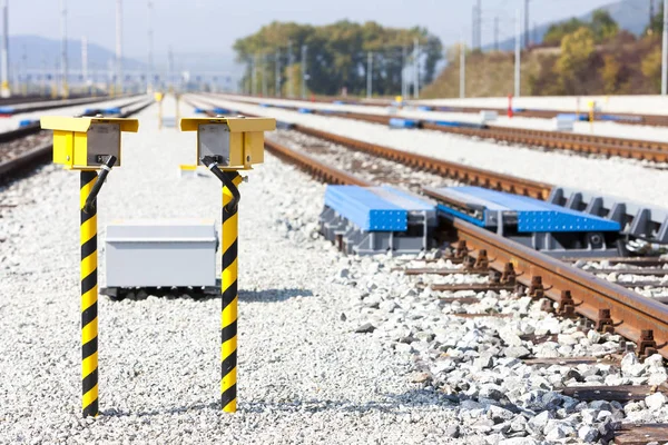 Bahngleise — Stockfoto