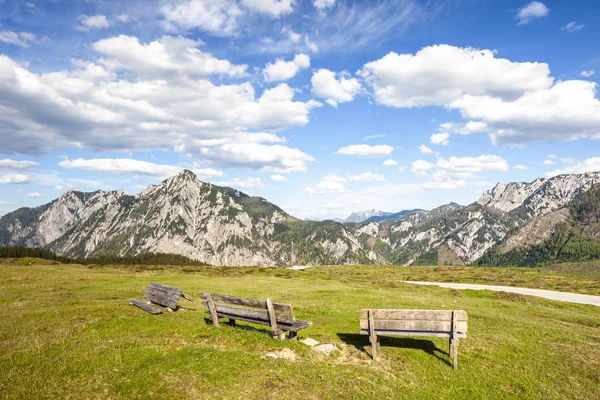 Österrikiska Alperna nära Postalm, Oberösterreich, Österrike — Stockfoto