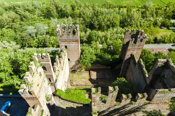 Castell Arquato in Italia — Foto Stock