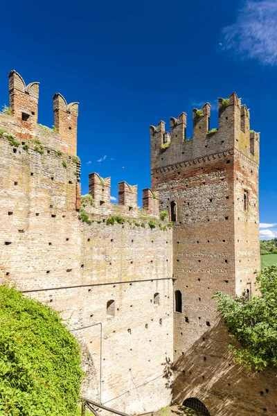 Castell Arquato in Italia — Foto Stock