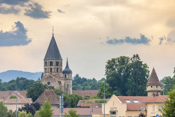 Abadía de Cluny, Borgoña, Francia — Foto de Stock