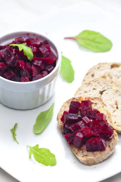 Fresh beetroot salad — Stock Photo, Image