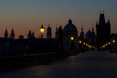 Charles Köprüsü, Gündoğumu, Prag, Çek Cumhuriyeti