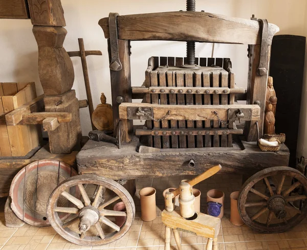 Old wine press in Moor, Hungary — Stock Photo, Image