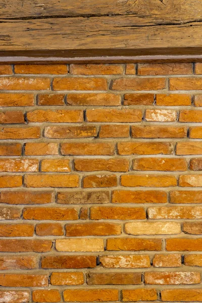 Parede de tijolo velho na República Checa — Fotografia de Stock