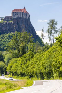 Avusturya, Styria 'daki Riegersburk kasabası.