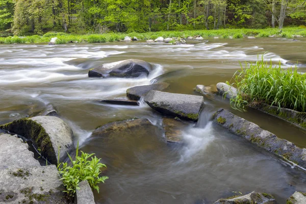 River Sazava near Smrcna, Czech Republic — Stock Photo, Image
