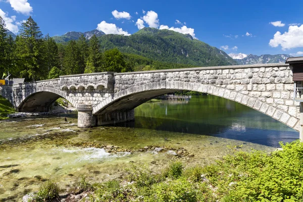 Lake Bohinj in Triglav national park, Slovenia — Stock Photo, Image